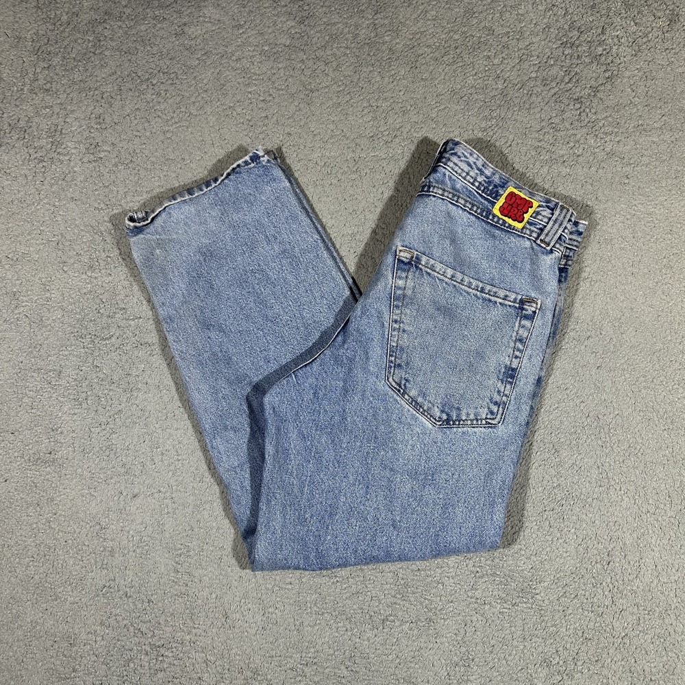Empyre Jeans Womens 28 Y2K  Blue Baggy Wide Leg Skater Streetwear #3791